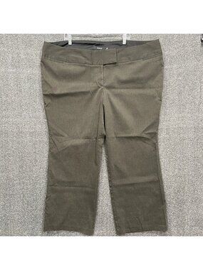 Torrid Pants Womens Size 26 Short Gray Wide Leg Classic Career Professional Work